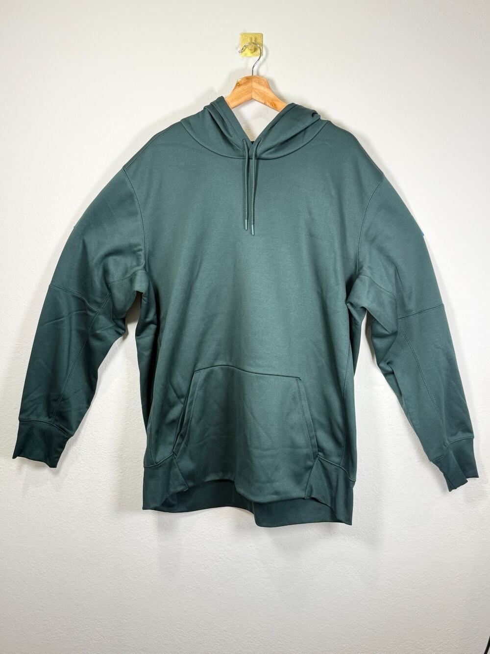 Nike Dri-FIT Men's XXL Dark Green Pullover Hoodie Sweatshirt Fleece Pocket 2XL
